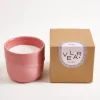 Velar Duftkerze Salted Zest rosa